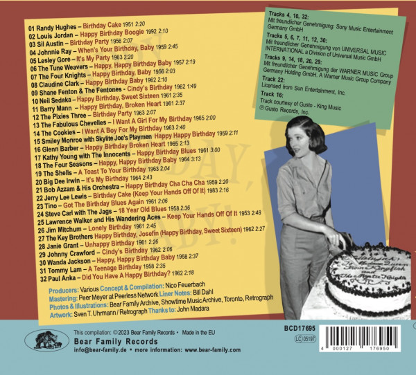 Happy Birthday Baby! - 32 (Un-) Happy Tunes For Your Birthday Party (CD)