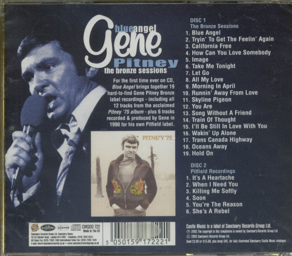 Blue Angel - The Bronze Sessions (2-CD)