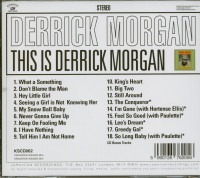 Vorschau: This Is Derrick Morgan (CD) Vorschau: This Is Derrick Morgan (CD)