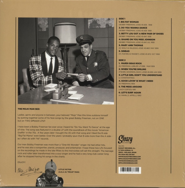 The Fabulous Bobby Freeman Vol.1 (LP)