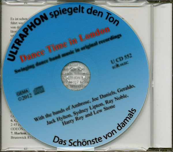 Dance Time In London - Das Schönste Von Damals (CD)