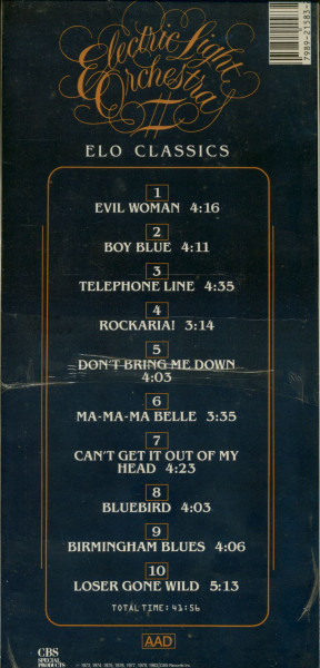 3. Bild von Electric Light Orchestra: ELO Classics (CD)