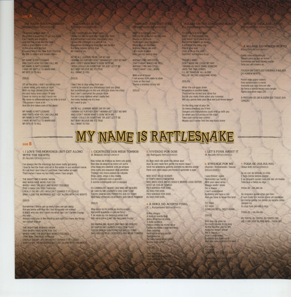 My Name Is Rattlesnake (LP)