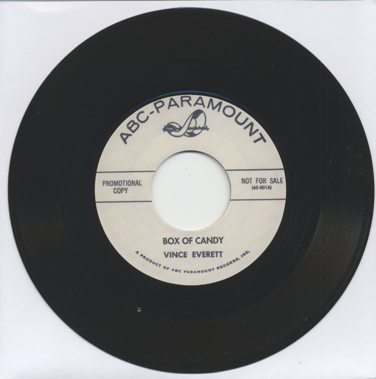 Vince Everett - Box Of Candy - I'm Snowed (7inch, 45rpm)
