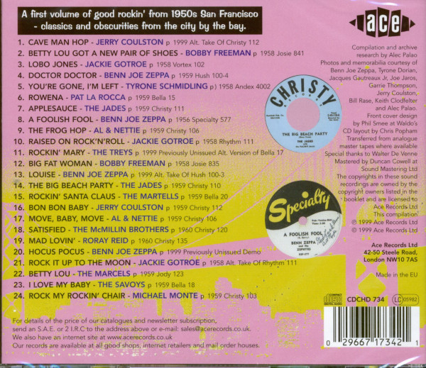 Bay Area Rockers (CD)