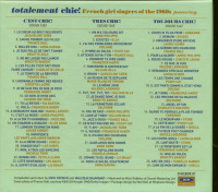 Vorschau: Totalement Chic! - French Girl Singers of the 1960s (3-CD) Vorschau: Totalement Chic! - French Girl Singers of the 1960s (3-CD)
