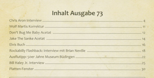 Rock & Roll Magazin # 73