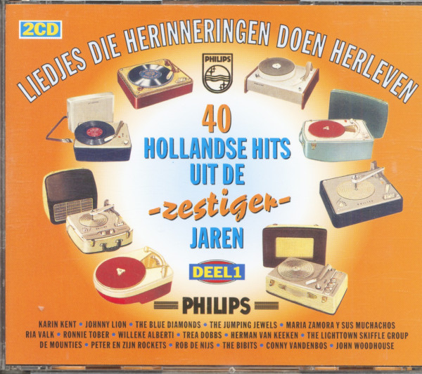 Liedjes Die Herinneringen Doen Herleven - 40 Hollandse Hits Uit De Zestiger Jaren - Deel 1 (2-CD) Liedjes Die Herinneringen Doen Herleven - 40 Hollandse Hits Uit De Zestiger Jaren - Deel 1 (2-CD)