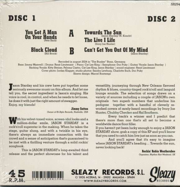Towards The Sun (2-7inch, 45rpm)