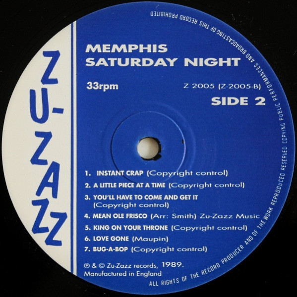 Memphis Saturday Night (LP)
