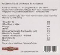 Vorschau: One Hundred Years - Wentus Blues Band With Eddie Kirkland (CD) Vorschau: One Hundred Years - Wentus Blues Band With Eddie Kirkland (CD)