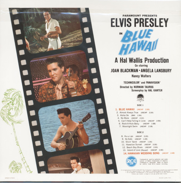 Blue Hawaii (LP, Liquid-Sand Filled Vinyl)