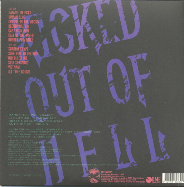 Kicked Out Of Hell (LP, colored Vinyl)