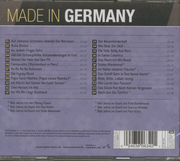 3. Bild von Bibi Johns: Made In Germany (CD)