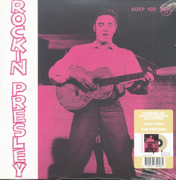 Rockin' Presley DK (Limited Edition) (Gold Vinyl) (7inch, EP, 45rpm) Rockin' Presley DK (Limited Edition) (Gold Vinyl) (7inch, EP, 45rpm)