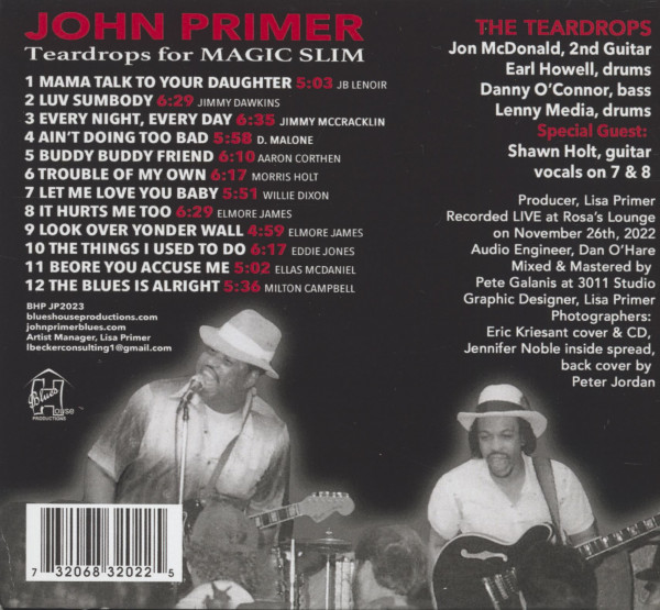 Live At Rosa's Lounge - Teardrops For Magic Slim (CD)