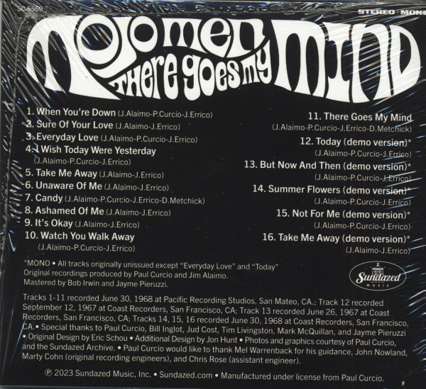 There Goes My Mind (CD)