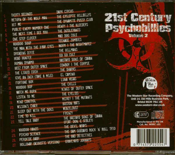 21st Century Pychobillies Vol.2 (CD)