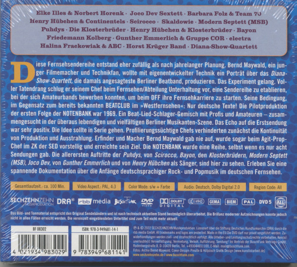 Das Beste Aus Der Notenbank (CD + DVD)