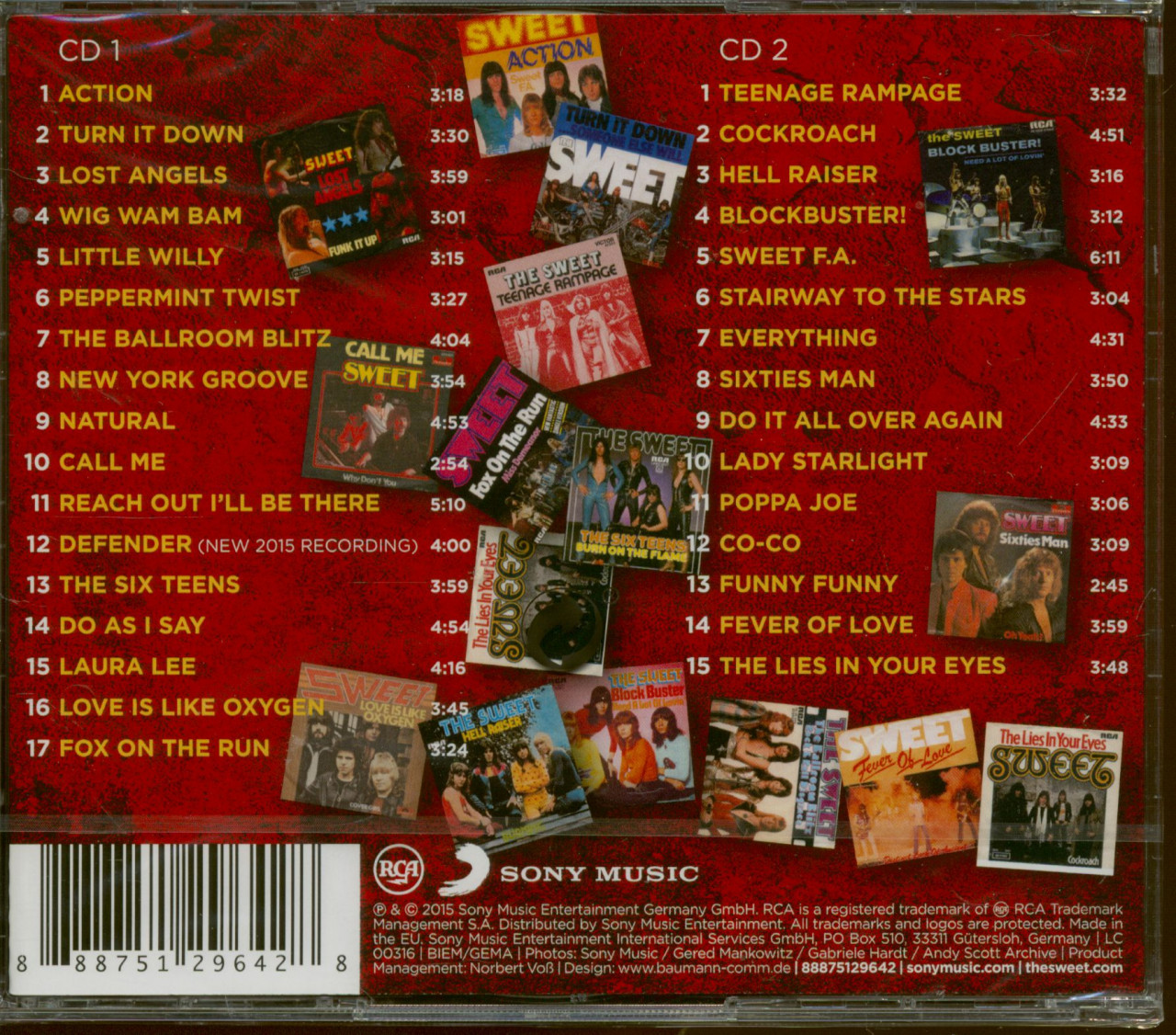 Sweet, The - Action- The Ultimate Story (2-CD)
