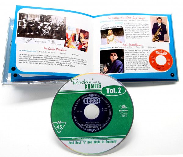 7. Bild von Various Artists: Rockin' With The Krauts - Real Rock 'n' Roll Made In Germany (CD), Vol. 2