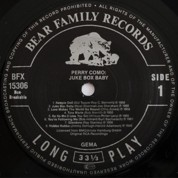Jukebox Baby (LP)