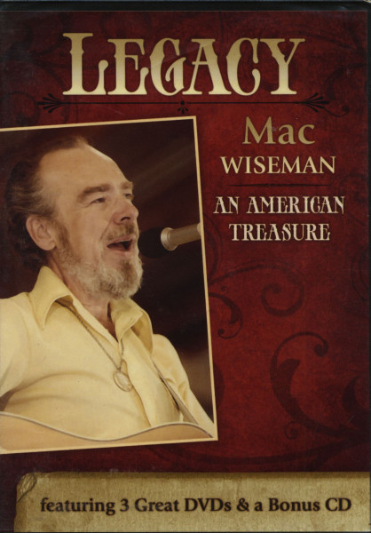 Legacy - An American Treasure (3-DVD + 1-CD Box Set) Legacy - An American Treasure (3-DVD + 1-CD Box Set)