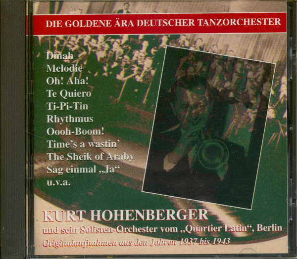 Kurt Hohenberger und sein Solisten-Orchester vom 'Quartier Latin', Berlin (CD)