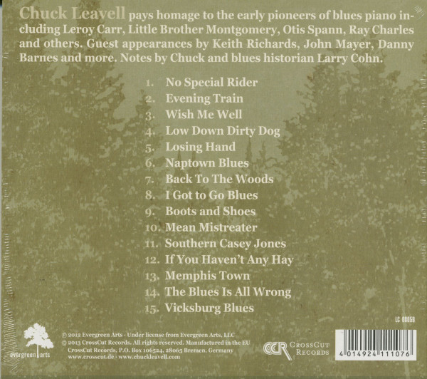 3. Bild von Chuck Leavell: Back To The Woods (CD)