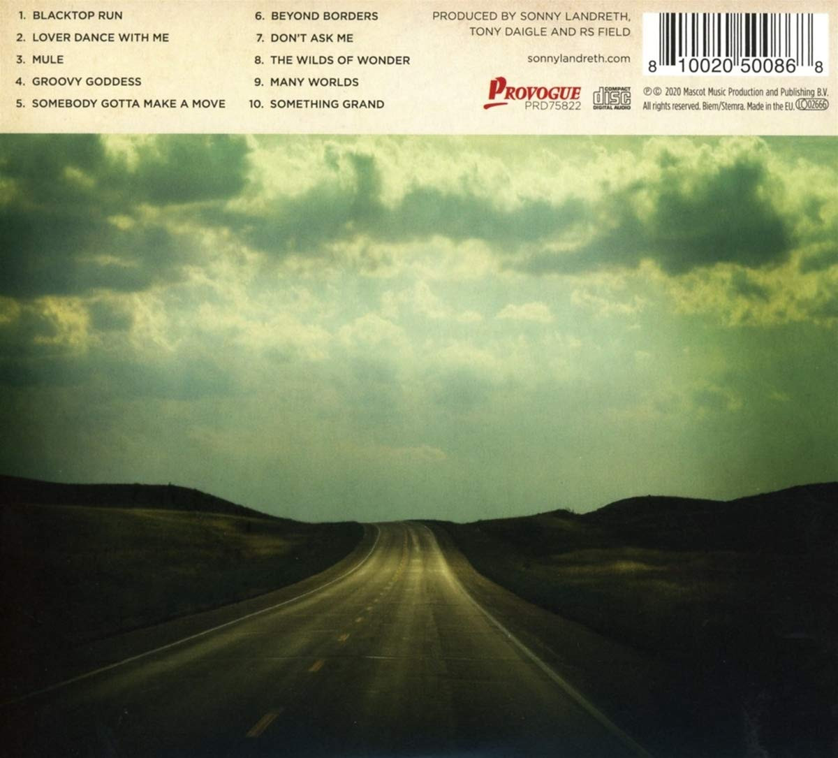 Landreth, Sonny - Blacktop Run (CD)