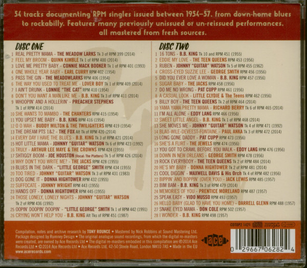 Speak Easy - The RPM Records Story Vol. 2 (2-CD Album)