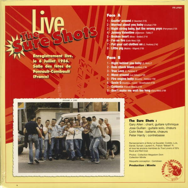 The Sure Shots - Live (LP)