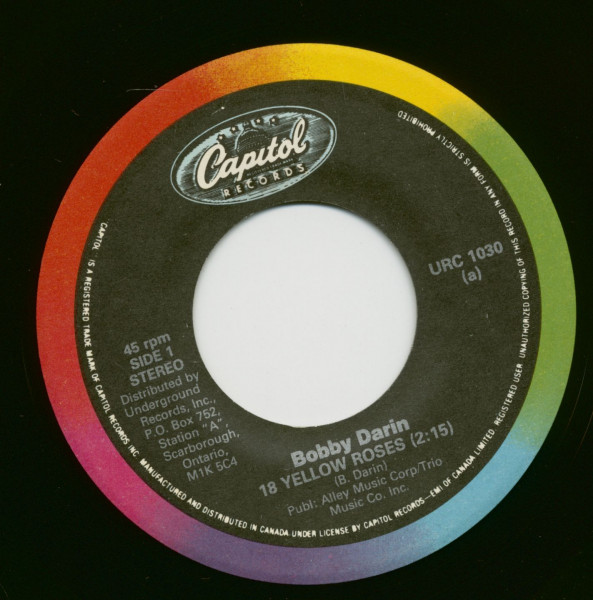 18 Yellow Roses - You´re The Reason I´m Living (7inch, 45rpm) 18 Yellow Roses - You´re The Reason I´m Living (7inch, 45rpm)