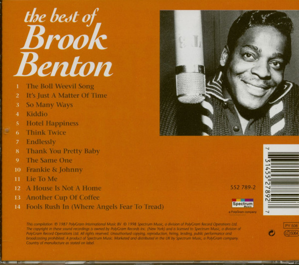 The Best Of Brook Benton (CD)