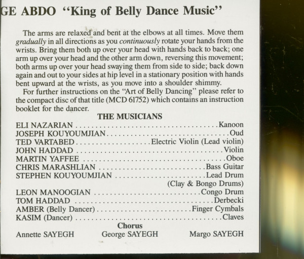 The Joy Of Belly Dancing (CD)