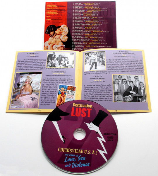 Destination Lust Pt. 2 - Chicksville U.S.A. - The World Of Love, Sex and Violence (CD)