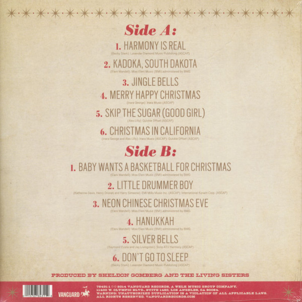 Harmony Is Real - Songs For A Happy Holiday (LP, Ltd.)