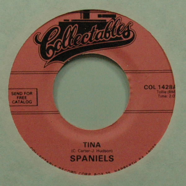 Tina b-w Great Googley Moo 7inch, 45rpm