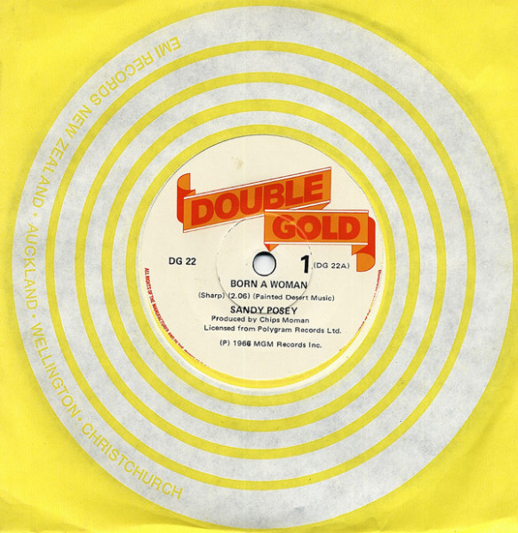 Born A Woman - Single Girl 7inch, 45rpm, SC