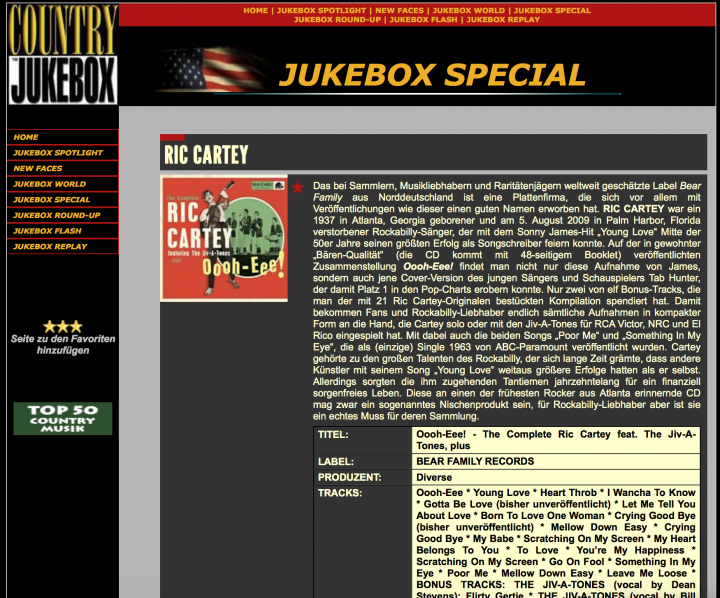 Presse-Ric-Cartey-Oooh-Eee-The-Complete-Ric-Cartey-Country-Jukebox