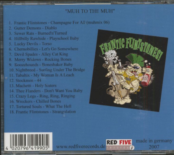 A Tribute To The Frantic Flintstones (CD)