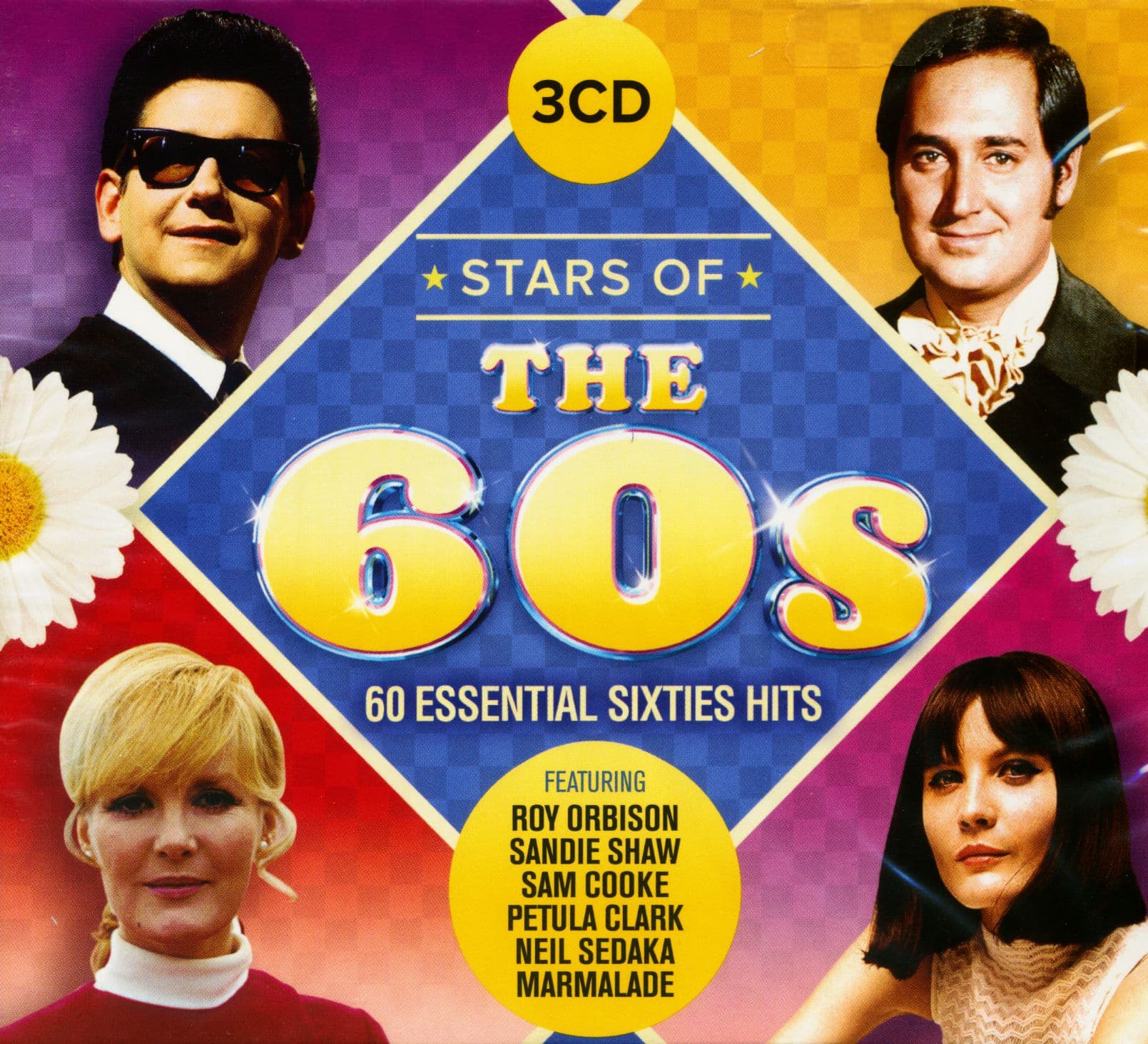 Various Artists CD Stars Of the 60s 60 Essential Sixties Hits (3CD) Bear Family Records