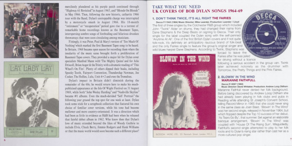 Take What You Need - UK Covers Of Bob Dylan Songs 1964-69 (CD)