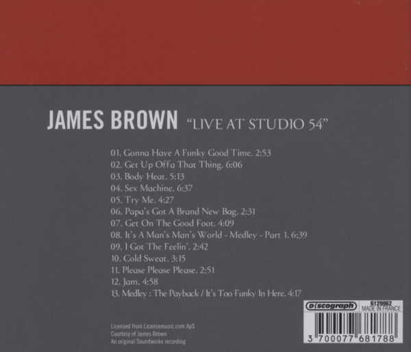 Live At Studio 54
