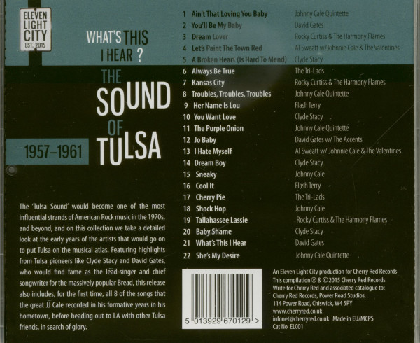 What's This I Hear? - The Sound Of Tulsa 1957-1961 (CD)