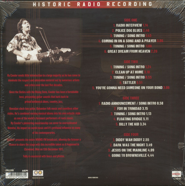 Acoustic Performance Radio Ranch 12-12-1972 (2-LP, 180g Vinyl)