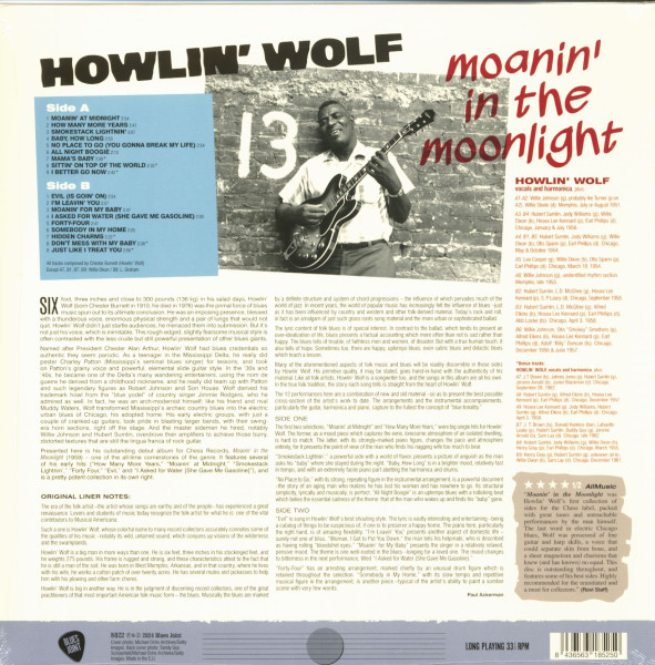 Moanin' in the Moonlight (LP, 180g Vinyl)