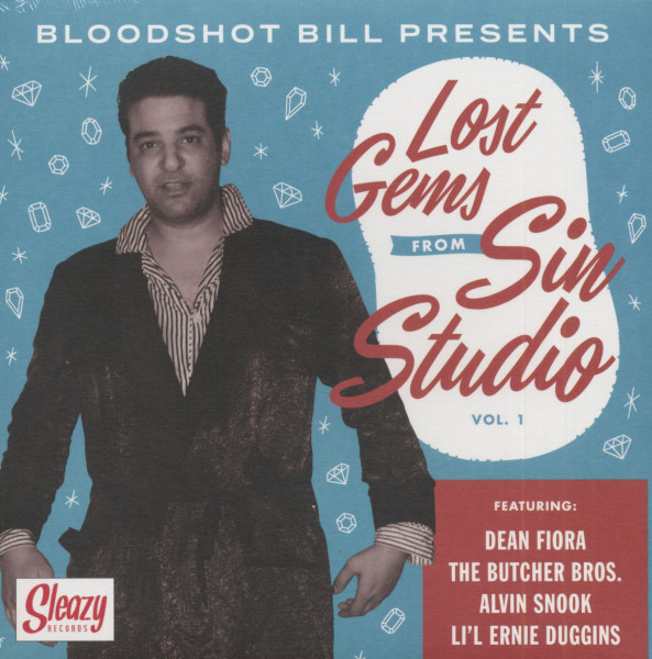 Bloodshot Bill Presents - Lost Gems From Sin Studio Vol.1 (7inch, 45rpm, EP, PS) Bloodshot Bill Presents - Lost Gems From Sin Studio Vol.1 (7inch, 45rpm, EP, PS)