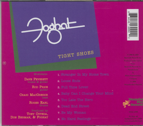 3. Bild von Foghat: Tight Shoes (CD)
