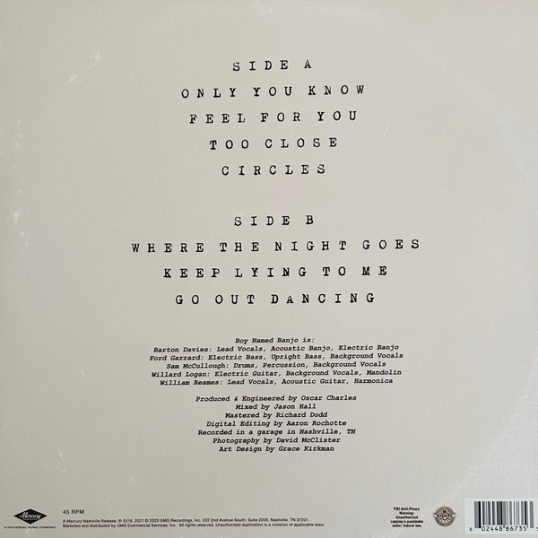 Circles (LP, 45rpm, colored Vinyl, Ltd.)